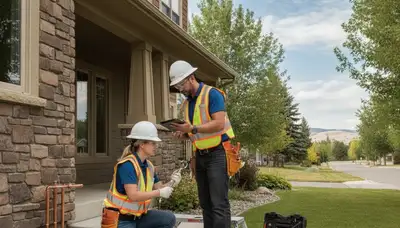 Boise, ID plumber repairing a leaking pipe for residential plumbing service
