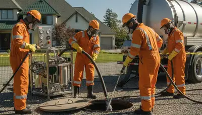 Boise, ID septic tank cleaning service for residential plumbing maintenance
